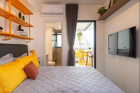 Sala/Quarto de kitnet/studio para alugar com 1 quarto, 26m² em Consolação, São Paulo