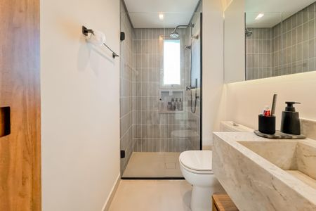 Apartamento para alugar com 35m², 1 quarto e sem vaga Apartamento para alugar com 35m², 1 quarto e sem vagaBanheiro