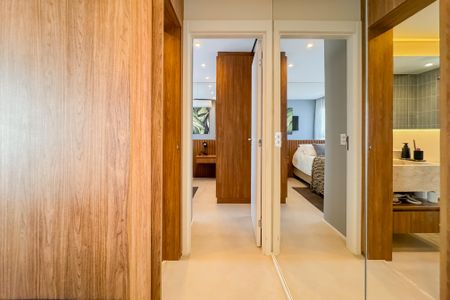 Apartamento para alugar com 35m², 1 quarto e sem vaga Apartamento para alugar com 35m², 1 quarto e sem vagaCorredor