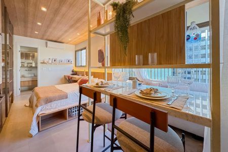 Studio para alugar com 26m², 1 quarto e sem vaga Studio para alugar com 26m², 1 quarto e sem vagaCozinha