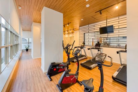 Studio para alugar com 26m², 1 quarto e sem vaga Studio para alugar com 26m², 1 quarto e sem vagaAcademia