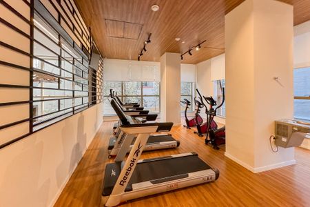 Studio para alugar com 26m², 1 quarto e sem vaga Studio para alugar com 26m², 1 quarto e sem vagaAcademia