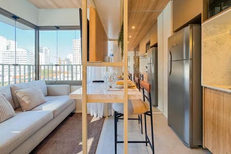 Studio para alugar com 26m², 1 quarto e sem vaga Studio para alugar com 26m², 1 quarto e sem vagaCozinha