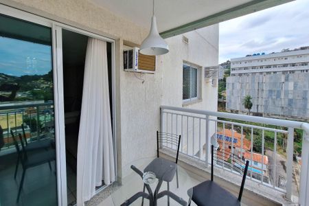 Varanda da Sala de apartamento à venda com 2 quartos, 66m² em Santa Rosa, Niterói