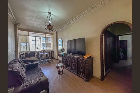 Sala de apartamento à venda com 4 quartos, 96m² em Laranjeiras, Rio de Janeiro