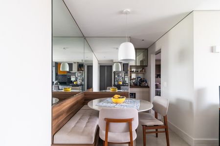 Sala de Jantar de apartamento para alugar com 1 quarto, 56m² em Bom Retiro, São Paulo
