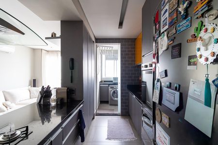 Cozinha de apartamento para alugar com 1 quarto, 56m² em Bom Retiro, São Paulo