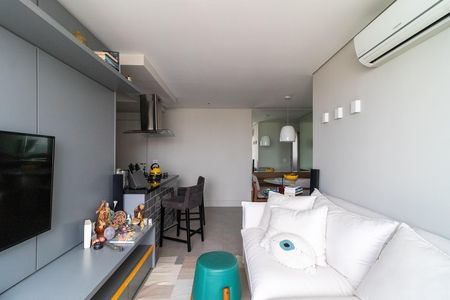 Sala de apartamento para alugar com 1 quarto, 56m² em Bom Retiro, São Paulo