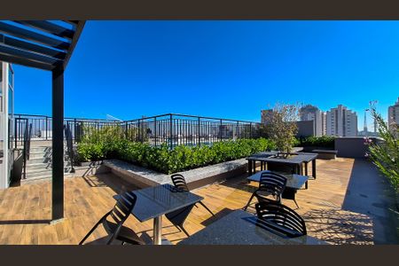 Apartamento para alugar com 31m², 1 quarto e sem vaga Apartamento para alugar com 31m², 1 quarto e sem vagaÁrea Comum - Churrasqueira