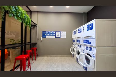 Apartamento para alugar com 31m², 1 quarto e sem vaga Apartamento para alugar com 31m², 1 quarto e sem vagaÁrea Comum - Lavanderia