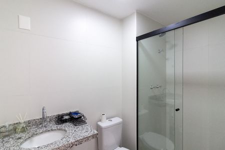 Studio para alugar com 24m², 1 quarto e sem vaga Studio para alugar com 24m², 1 quarto e sem vagaBanheiro