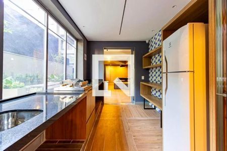 Studio para alugar com 24m², 1 quarto e sem vaga Studio para alugar com 24m², 1 quarto e sem vagaChurrasqueira