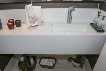 Lavabo de apartamento para alugar com 3 quartos, 255m² em Perdizes, São Paulo