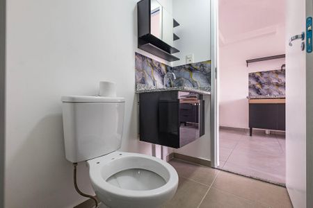 Studio para alugar com 26m², 1 quarto e sem vagaBanheiro Social