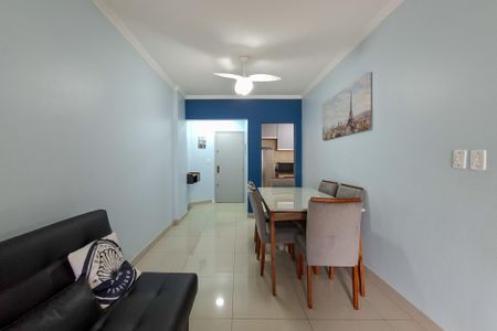 Sala de apartamento para alugar com 2 quartos, 77m² em Aviação, Praia Grande