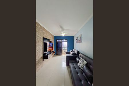 Sala de apartamento para alugar com 2 quartos, 77m² em Aviação, Praia Grande