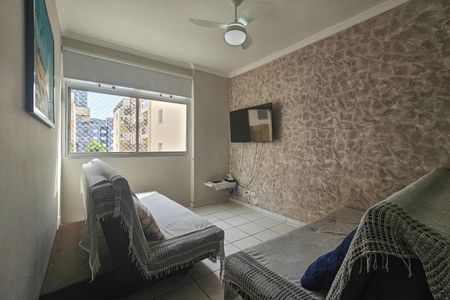 Sala de apartamento para alugar com 2 quartos, 85m² em Portal Guaruja, Guarujá