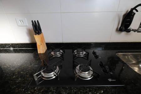 Apartamento à venda com 46m², 2 quartos e 1 vagaCozinha e Área de Serviço