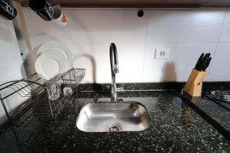 Apartamento à venda com 46m², 2 quartos e 1 vagaCozinha e Área de Serviço