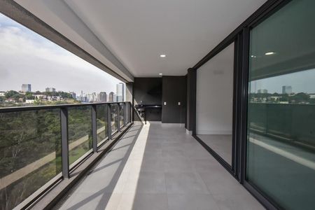 Varanda de apartamento para alugar com 3 quartos, 142m² em Jardim Fonte do Morumbi, São Paulo