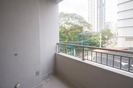 Varanda de apartamento à venda com 2 quartos, 44m² em Campo Belo, São Paulo