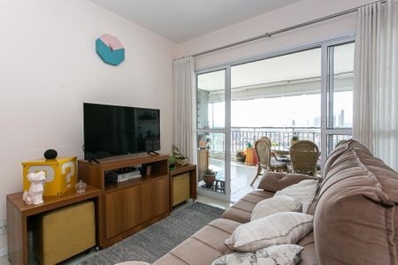 Sala de apartamento para alugar com 3 quartos, 94m² em Chácara Santo Antônio (zona Leste), São Paulo