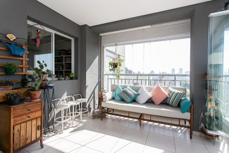 Varanda gourmet de apartamento para alugar com 3 quartos, 94m² em Chácara Santo Antônio (zona Leste), São Paulo