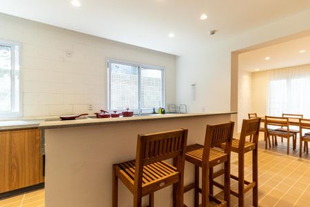 Apartamento à venda com 34m², 2 quartos e sem vagaÁrea comum - Salão de festas