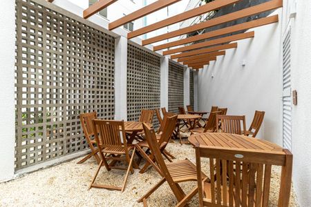 Apartamento à venda com 34m², 2 quartos e sem vagaChurrasqueira