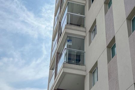 Studio para alugar com 33m², 1 quarto e 1 vagaFachada + plaquinha