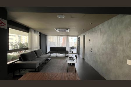 Studio à venda com 45m², 1 quarto e sem vagaÁrea gourmet