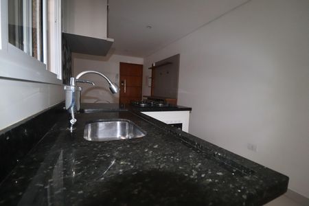 Cozinha de apartamento para alugar com 2 quartos, 60m² em Campestre, Santo André