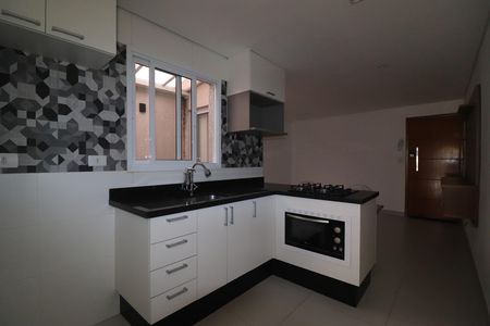 Cozinha de apartamento para alugar com 2 quartos, 60m² em Campestre, Santo André