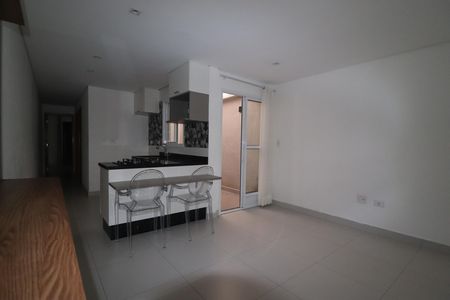 Sala de apartamento para alugar com 2 quartos, 60m² em Campestre, Santo André