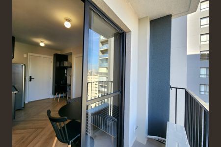Apartamento à venda com 27m², 1 quarto e sem vagaVaranda
