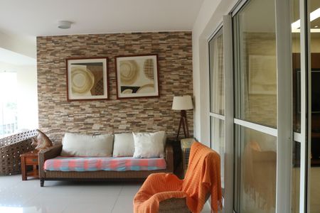 Varanda da Sala de apartamento para alugar com 4 quartos, 142m² em Vila Leopoldina, São Paulo