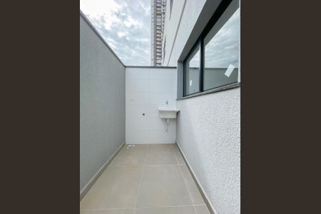 Varanda - Área de Serviço de casa de condomínio à venda com 2 quartos, 68m² em Vila Osasco, Osasco