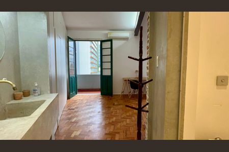 Apartamento para alugar com 88m², 1 quarto e sem vagaBanheiro da Suíte