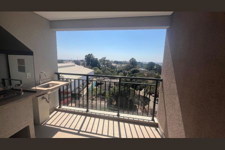 Varanda gourmet de apartamento à venda com 3 quartos, 74m² em Fazenda Santa Cândida, Campinas