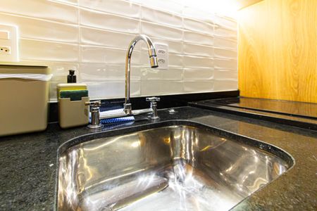 Studio para alugar com 21m², 1 quarto e sem vaga Studio para alugar com 21m², 1 quarto e sem vagaCozinha