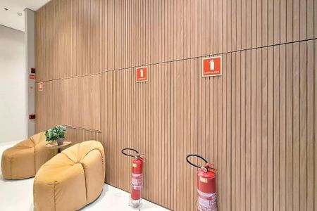 Studio para alugar com 21m², 1 quarto e sem vaga Studio para alugar com 21m², 1 quarto e sem vagaHall de entrada