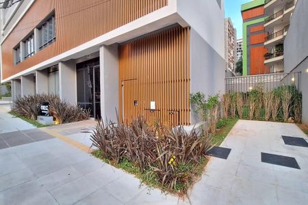 Studio para alugar com 21m², 1 quarto e sem vaga Studio para alugar com 21m², 1 quarto e sem vagaFachada