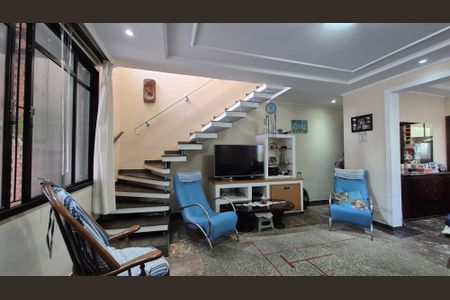 Sala de casa à venda com 3 quartos, 180m² em Jardim Jamaica, Santo André