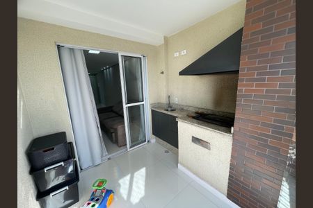 Varanda da Sala de apartamento à venda com 2 quartos, 61m² em Jardim Aida, Guarulhos