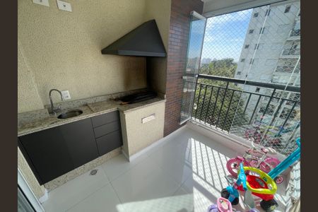 Varanda da Sala de apartamento à venda com 2 quartos, 61m² em Jardim Aida, Guarulhos