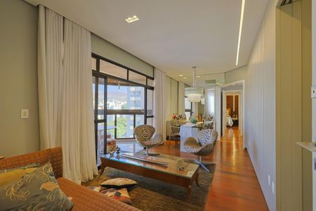 Sala de apartamento à venda com 2 quartos, 100m² em Santo Antônio , Belo Horizonte