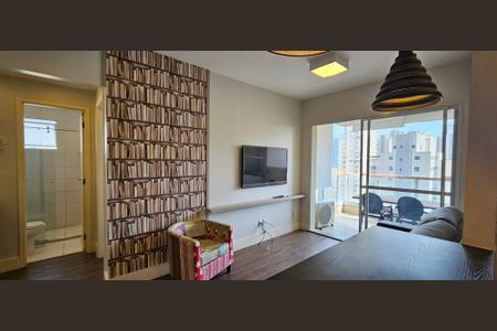 Sala de apartamento à venda com 1 quarto, 52m² em Vila Mariana, São Paulo