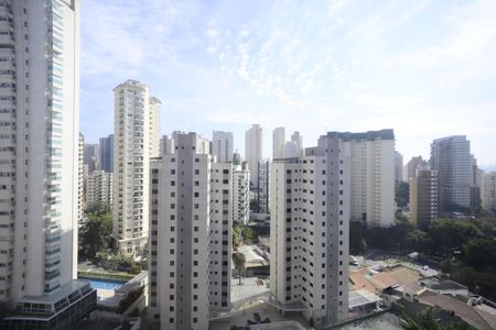 Vista da Varanda da Sala de apartamento à venda com 1 quarto, 52m² em Vila Mariana, São Paulo