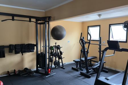 Apartamento para alugar com 54m², 1 quarto e 1 vaga Apartamento para alugar com 54m², 1 quarto e 1 vagaÁrea comum - Academia