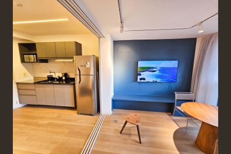 Apartamento à venda com 37m², 1 quarto e 1 vaga Apartamento à venda com 37m², 1 quarto e 1 vagaSala